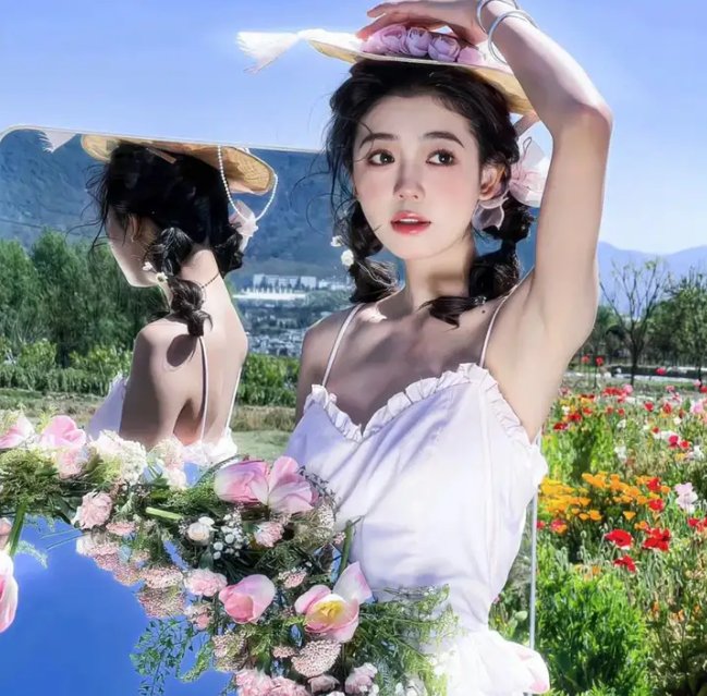 书法女孩 舞动甲子园